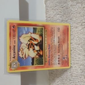 Arcanine Pokemon Card (Rare)